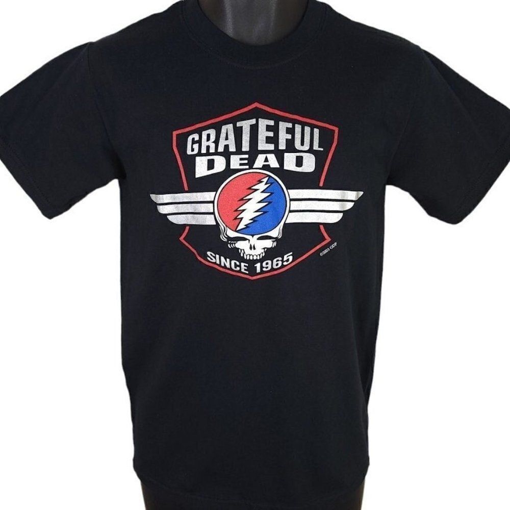 Grateful Dead T Shirt Vintage Y2K Rock And Roll Blues Music Skull Mens Small